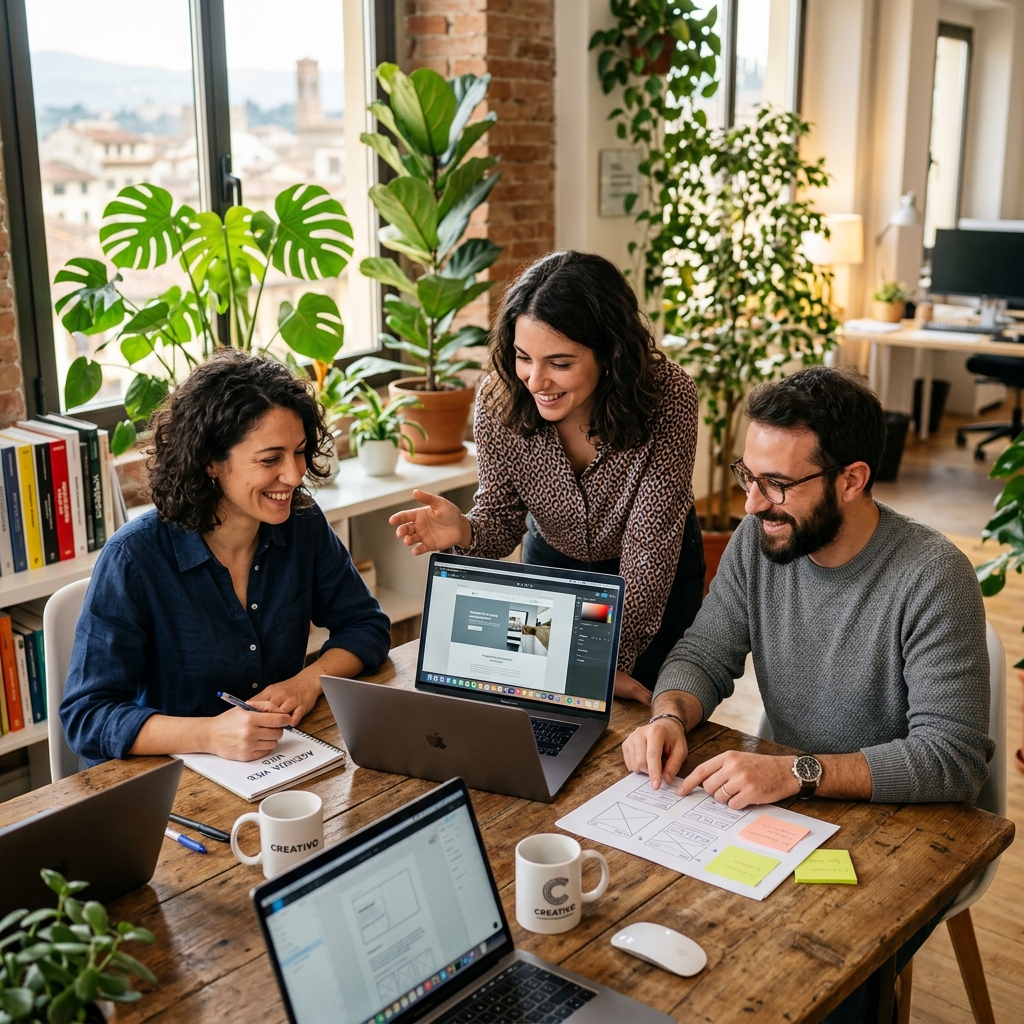 Il team di SitoWebPsicologi.it al lavoro